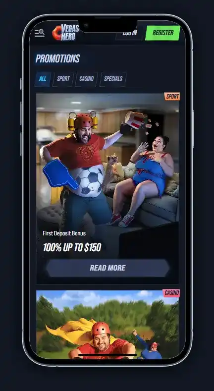 Vegashero casino app
