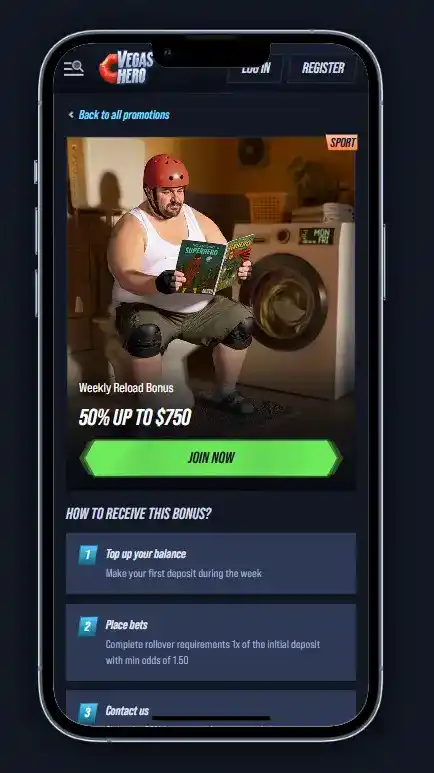Vegashero app